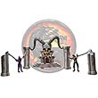 Mortal Kombat Shao Kahn Throne and Arena Playset with Figure